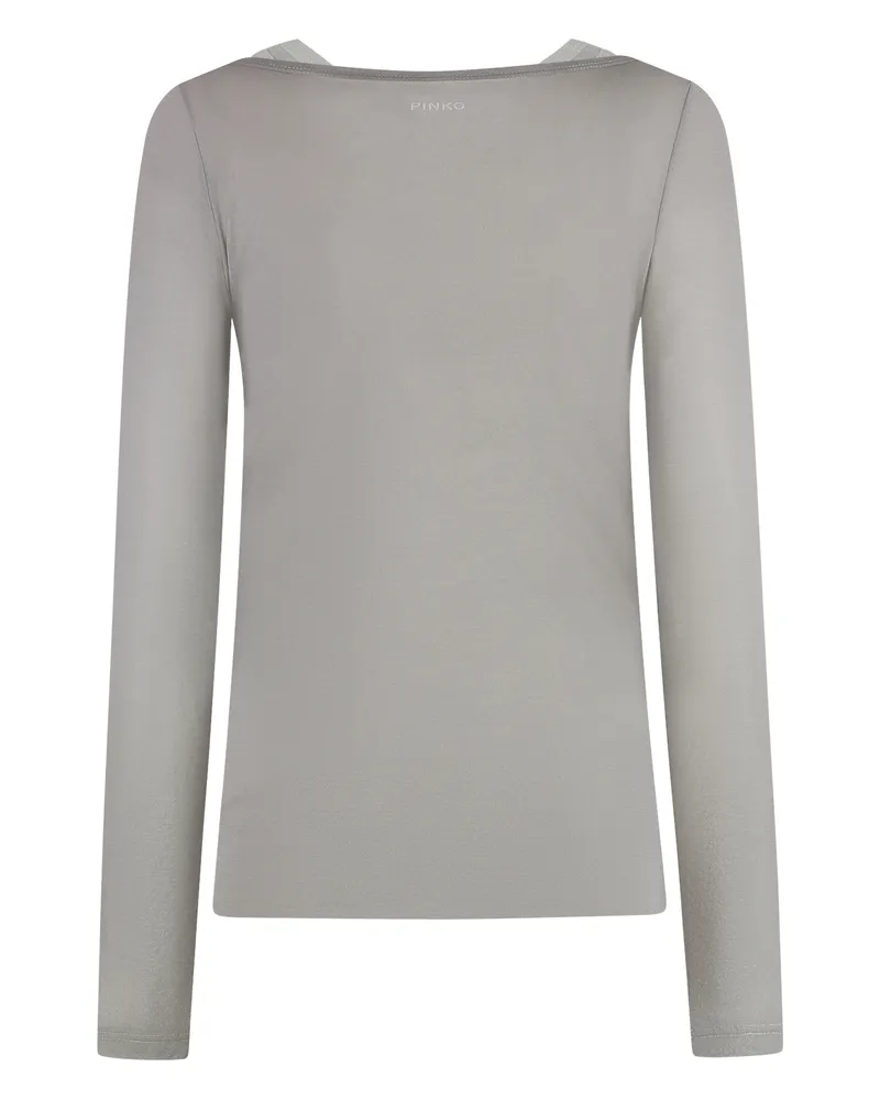 Pinko Merci T-Shirt — Gray Gray