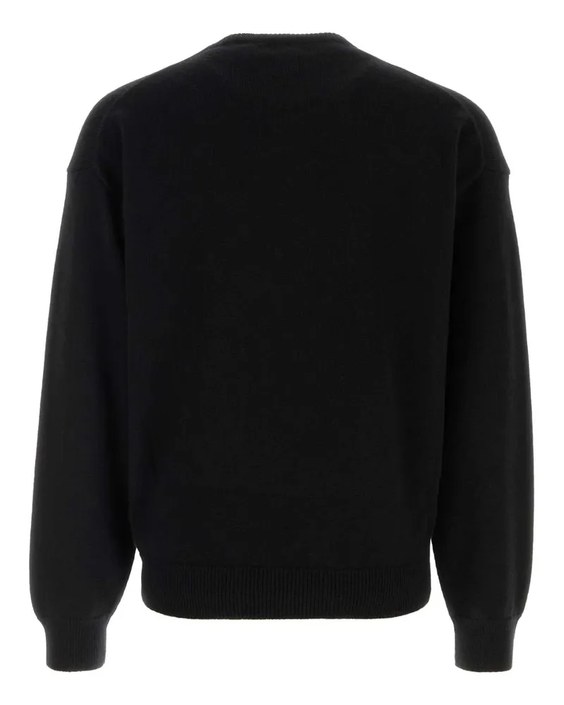 Tom Ford Men's Black Cashmere Blend Sweater Exterior: Nylon Maglieria Black