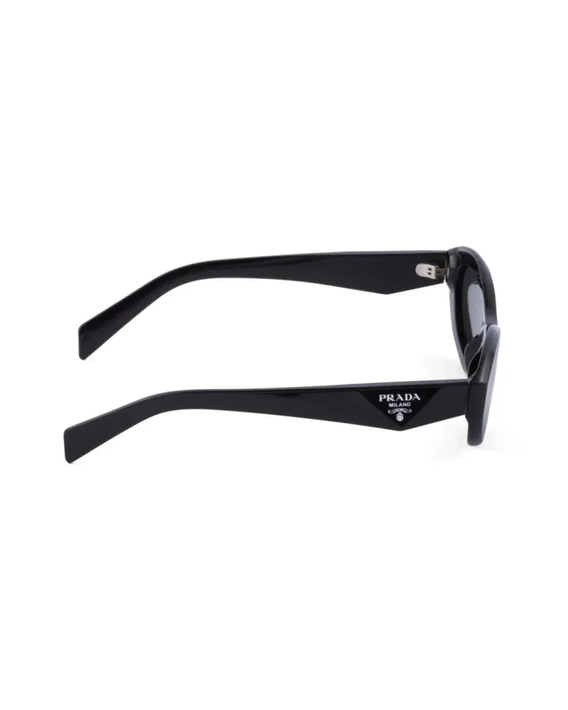 Prada SPR26ZC055E16K Cat-Eye Sunglasses — Black Black