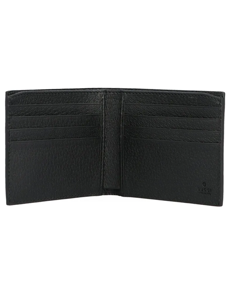 Gucci Men's Black Calfskin Wallet Black