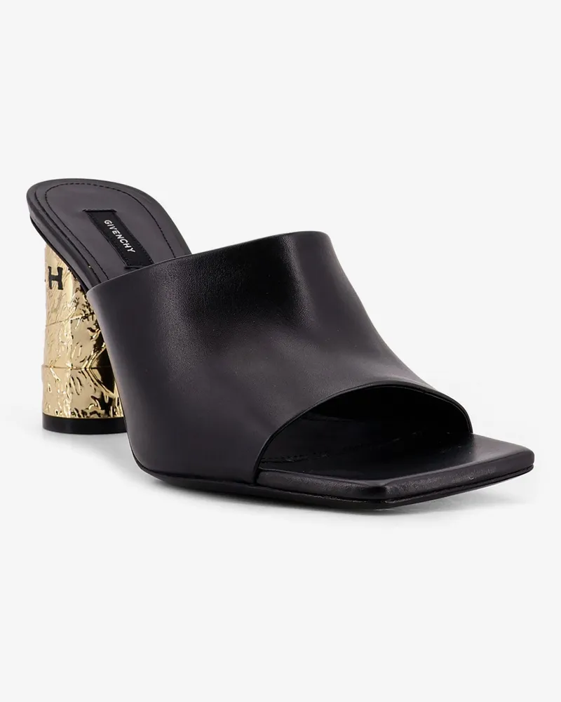 Givenchy Women's Leather Sandals Black Black