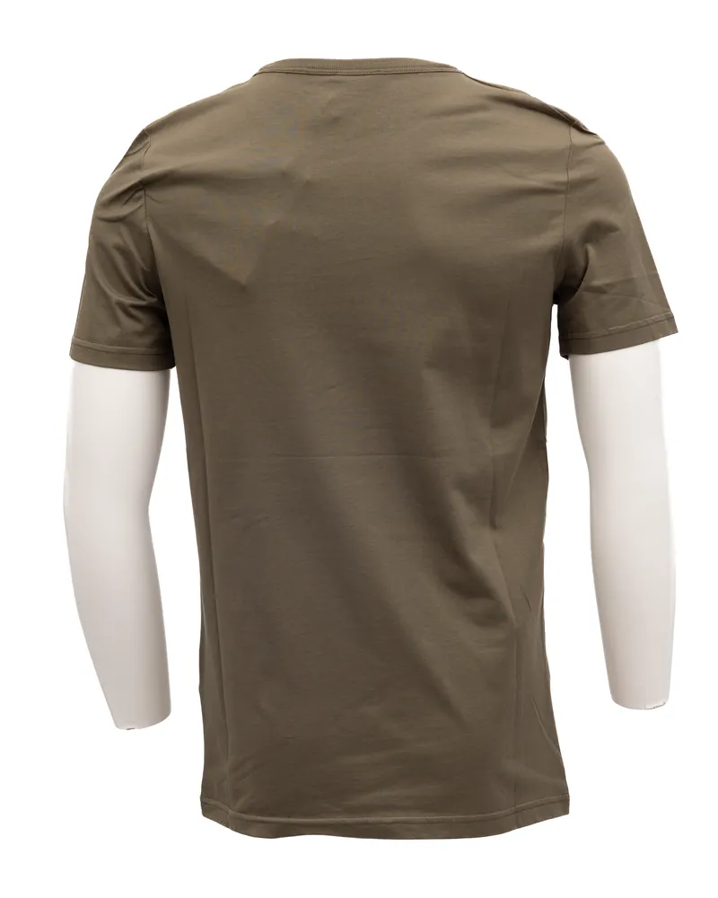 Dior Logo-Embroidered Cotton T-Shirt — Green Green