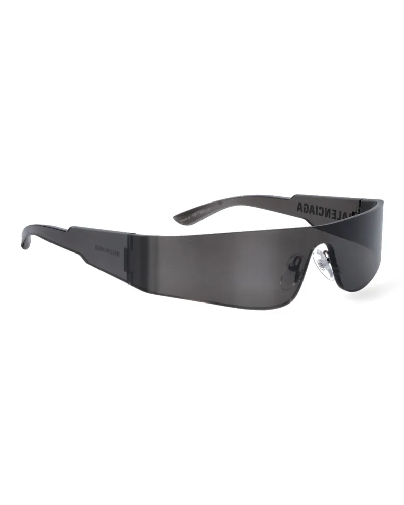 Balenciaga Women's Sunglasses Black Polyamide Black