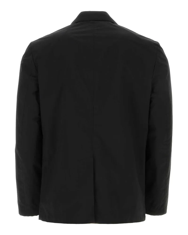 Prada Men's Black Polyester And Nylon Blazer Nero Exterior: Giacche E Gilet Jacket Black