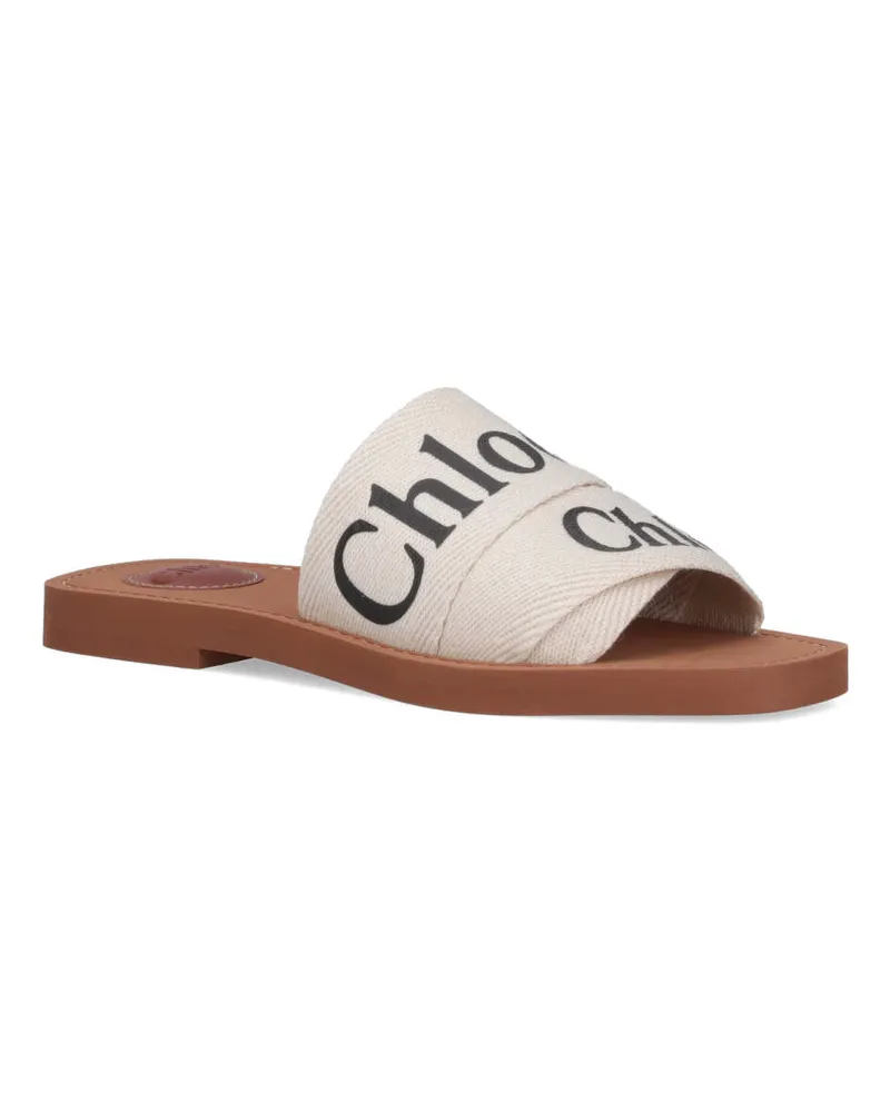 Chloé Women's Chloè Sandals White Upper: Linen White