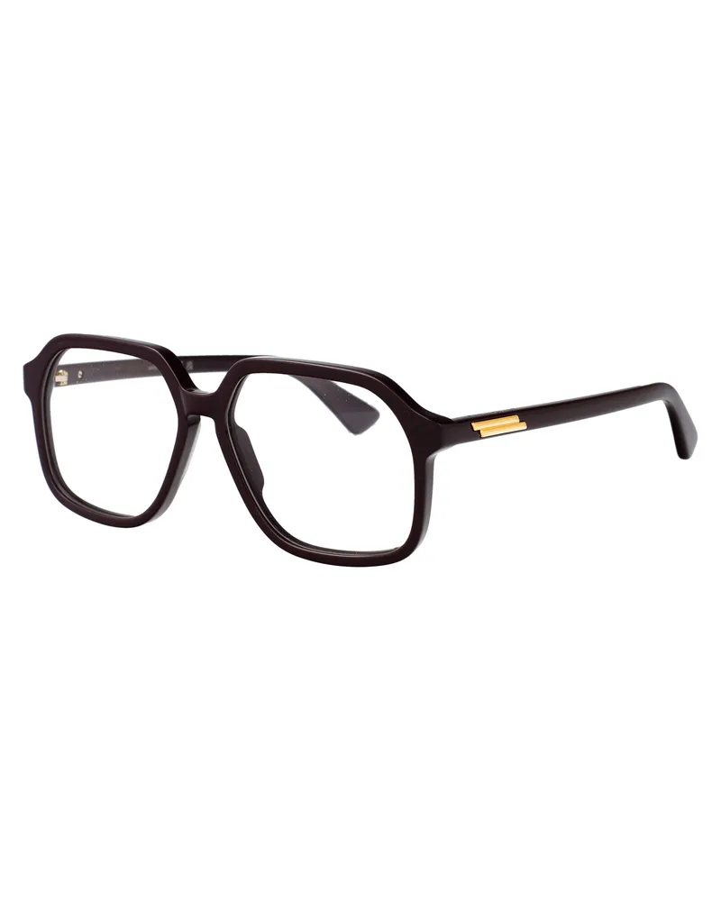 Bottega Veneta Unisex Sunglasses Bv1329o Violet Acetate Violet-Violet-Transparent Glasses & Frames Violet/violet/transparent Violet