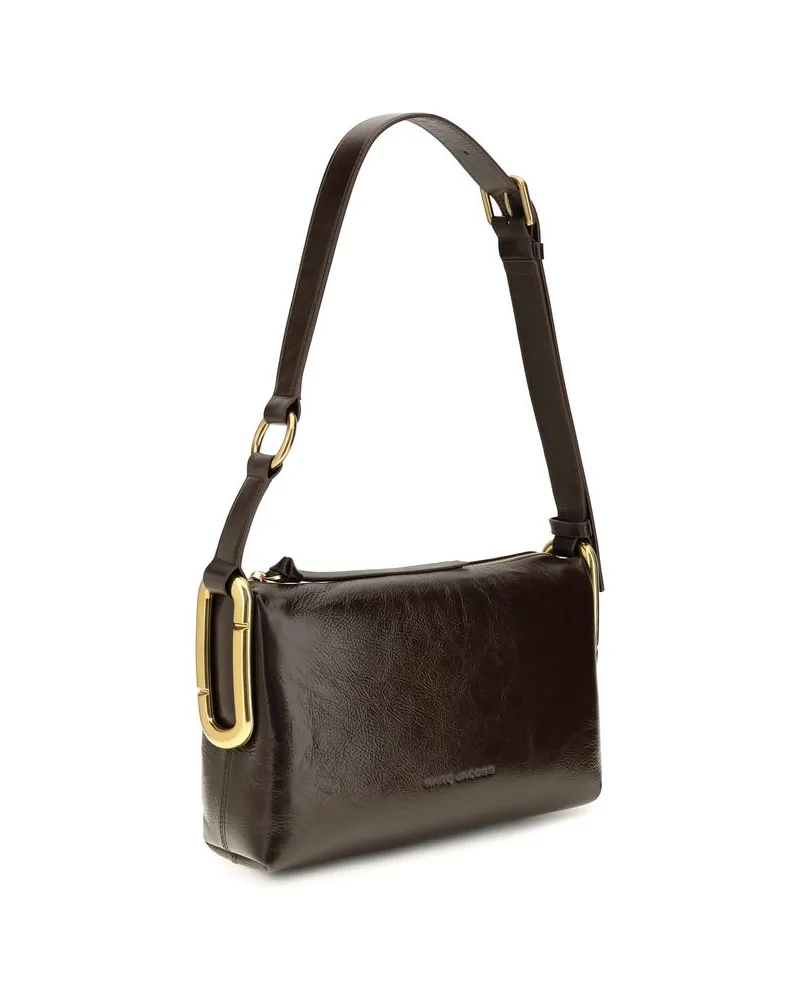 Marc Jacobs Women's Brown Calf Leather Bos Taurus Shoulder Bag Brown