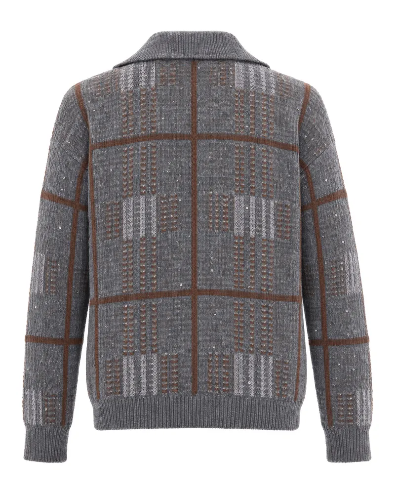 Max Mara Egizio Cardigan — Gray Gray