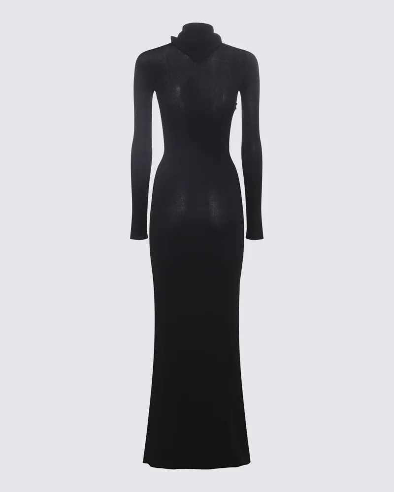 OFF-WHITE Women's Dresses Black-Blue _vi Pl Black/blue Black