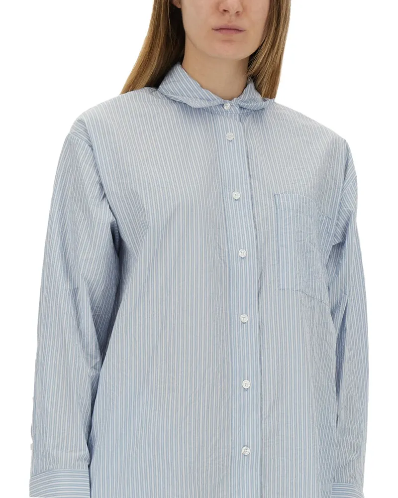 Michael Kors Recycled Polyester Shirt — Blue Blue
