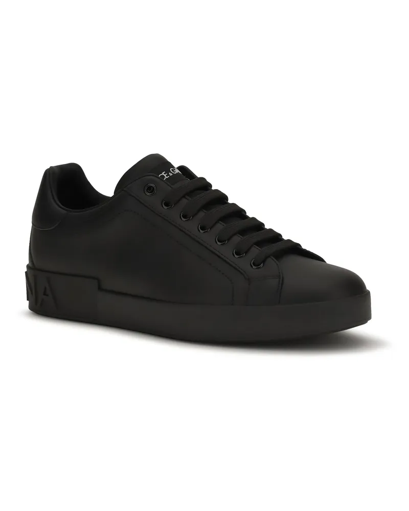 Dolce & Gabbana Men's Portofino Sneakers Nero Black