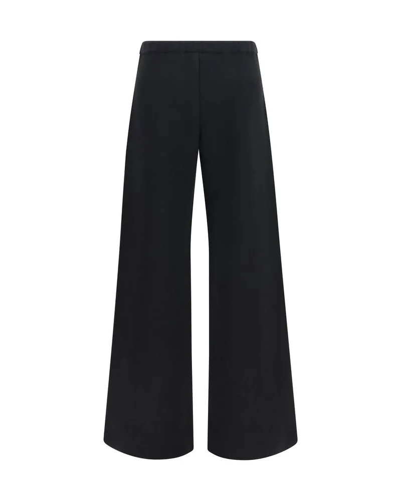 Fendi Cashmere Trousers — Black Black