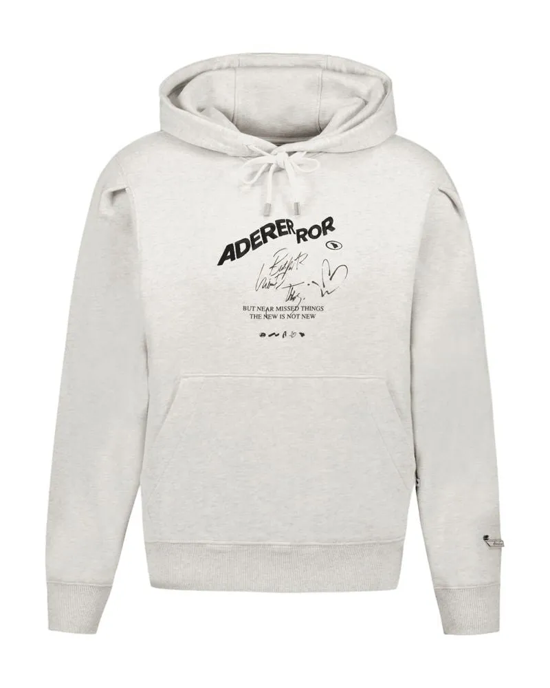 Adererror Men Hoodie Cotton White White