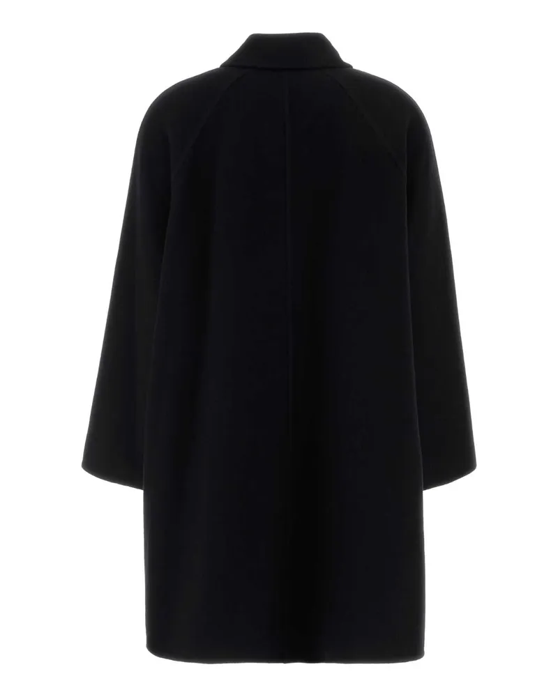 The Row Women's Black Wool Blend Ina Coat Cappotti Black