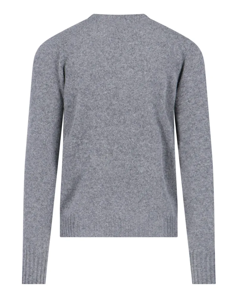 Drumohr  Men's Sweaters Grey Lambswool Gray