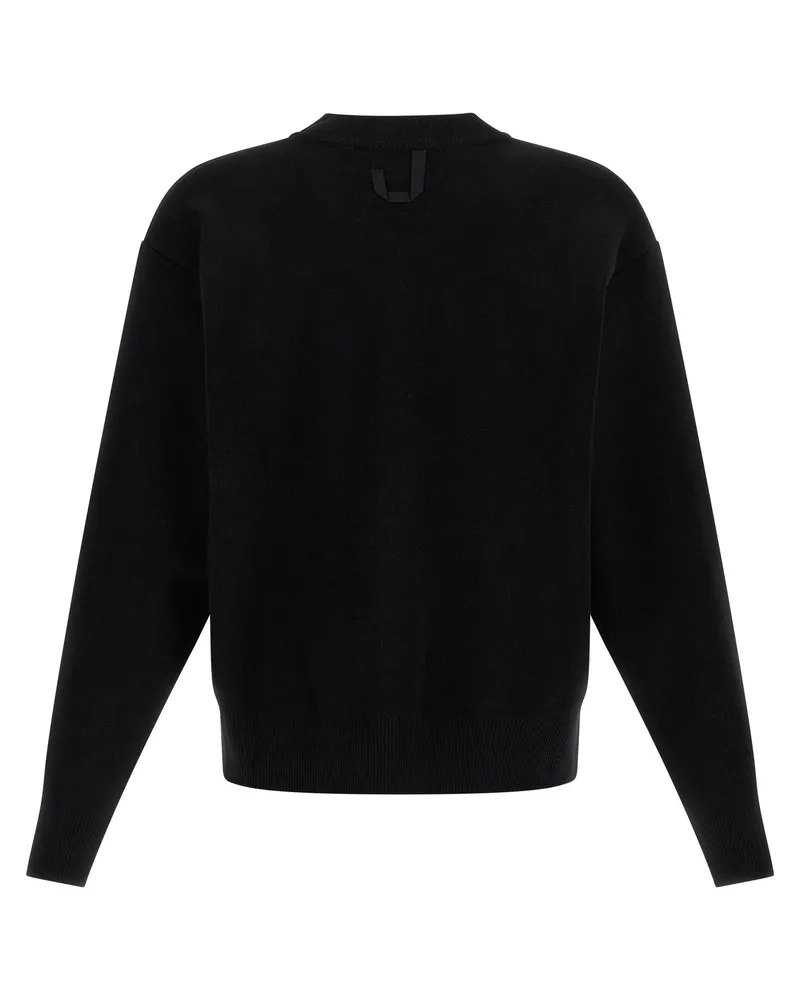 Jacquemus Men's Black Merino Wool Cardigan Clothing Black