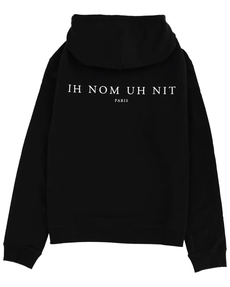 IH NOM UH NIT Print Cotton Sweatshirt — Black Black