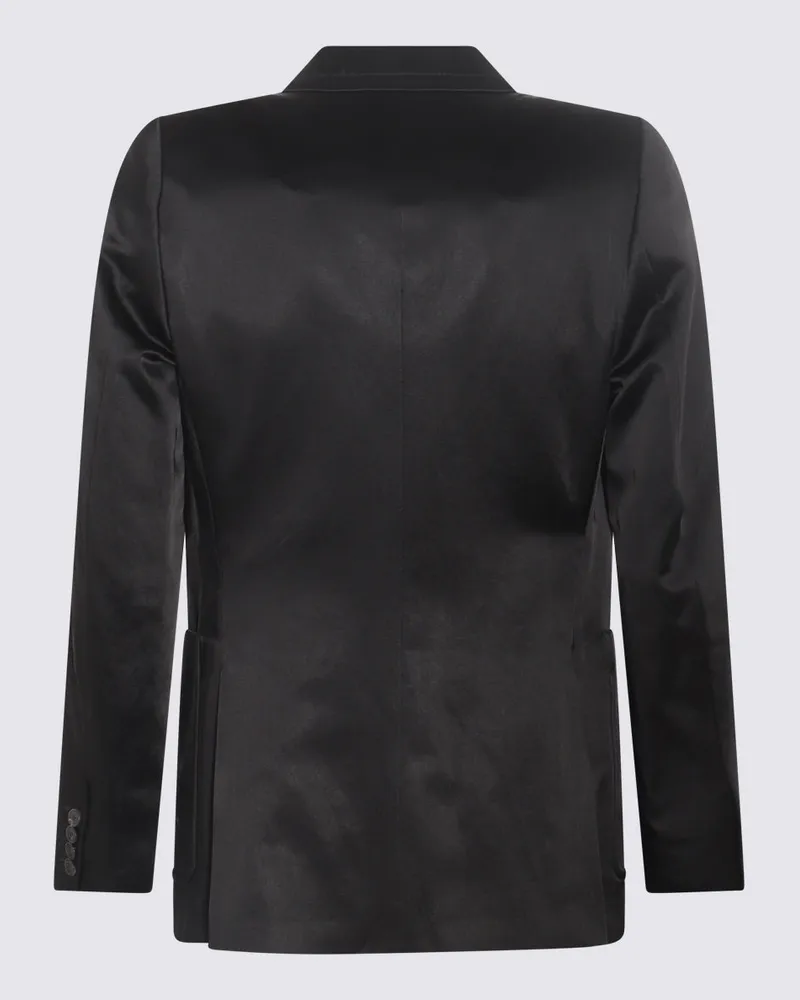Dries van Noten Men's Jackets Black _co Ac Black