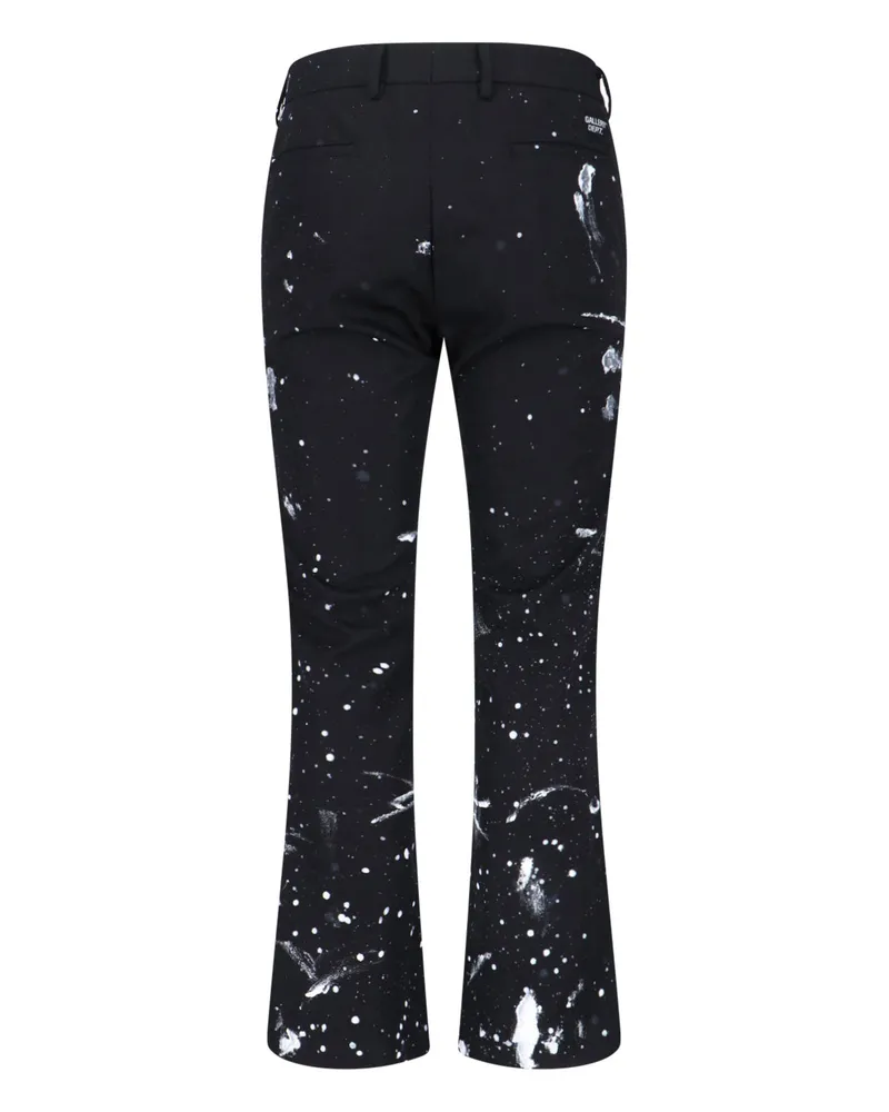 GALLERY DEPT. Men's Trousers Blue Virgin Wool Black