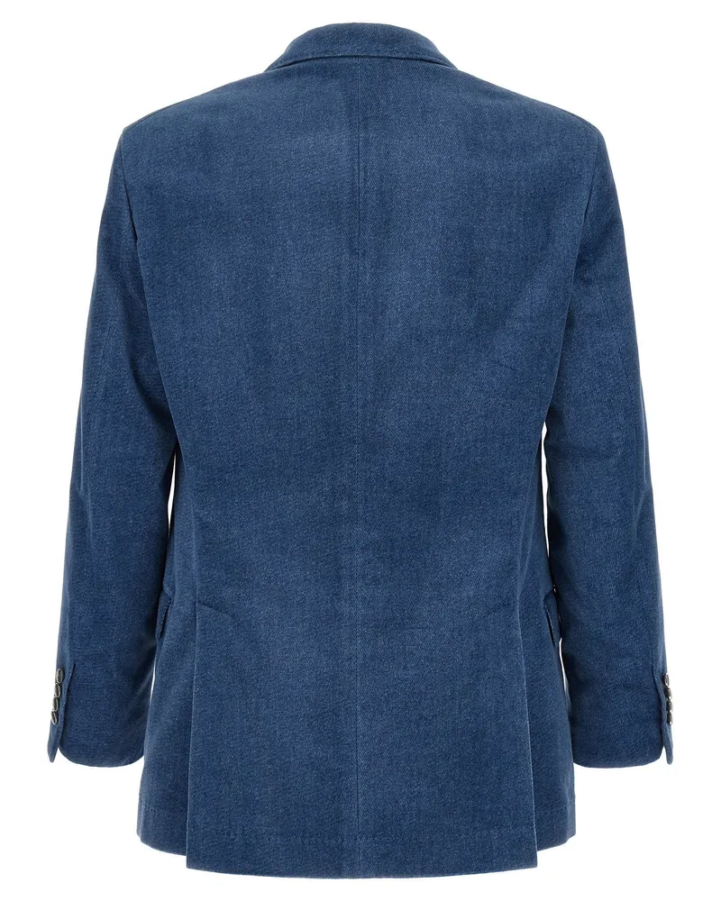 Brunello Cucinelli Tailor Blazer — Blue Blue