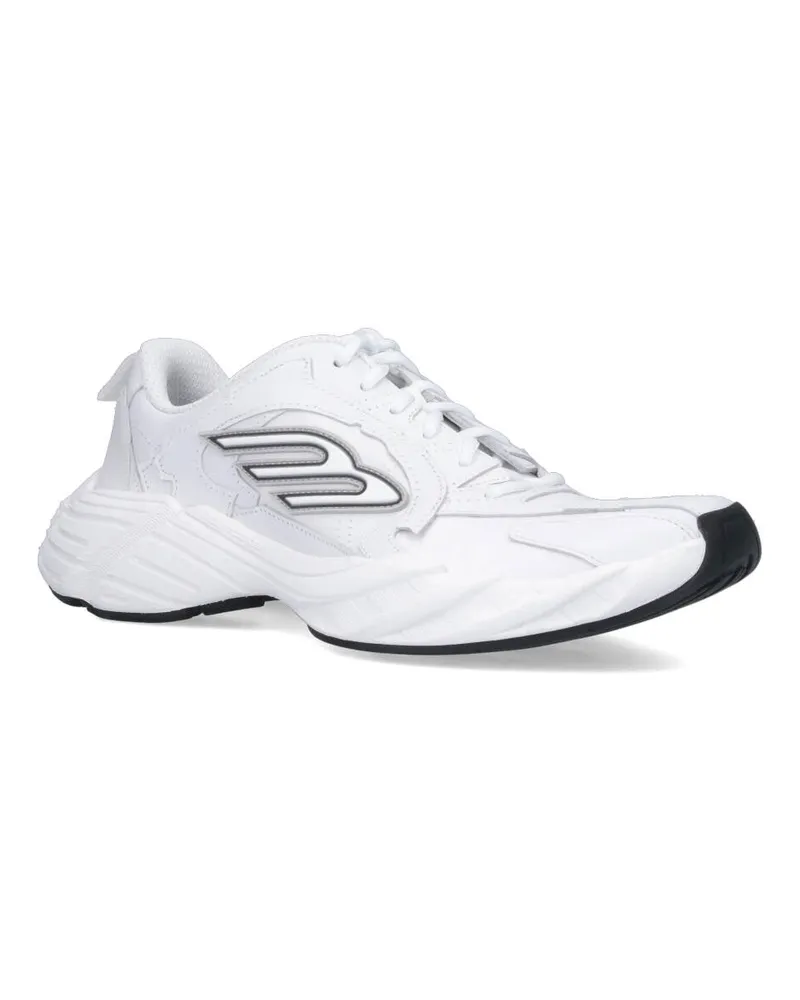 Balenciaga Men's Sneakers White Bovine Leather White