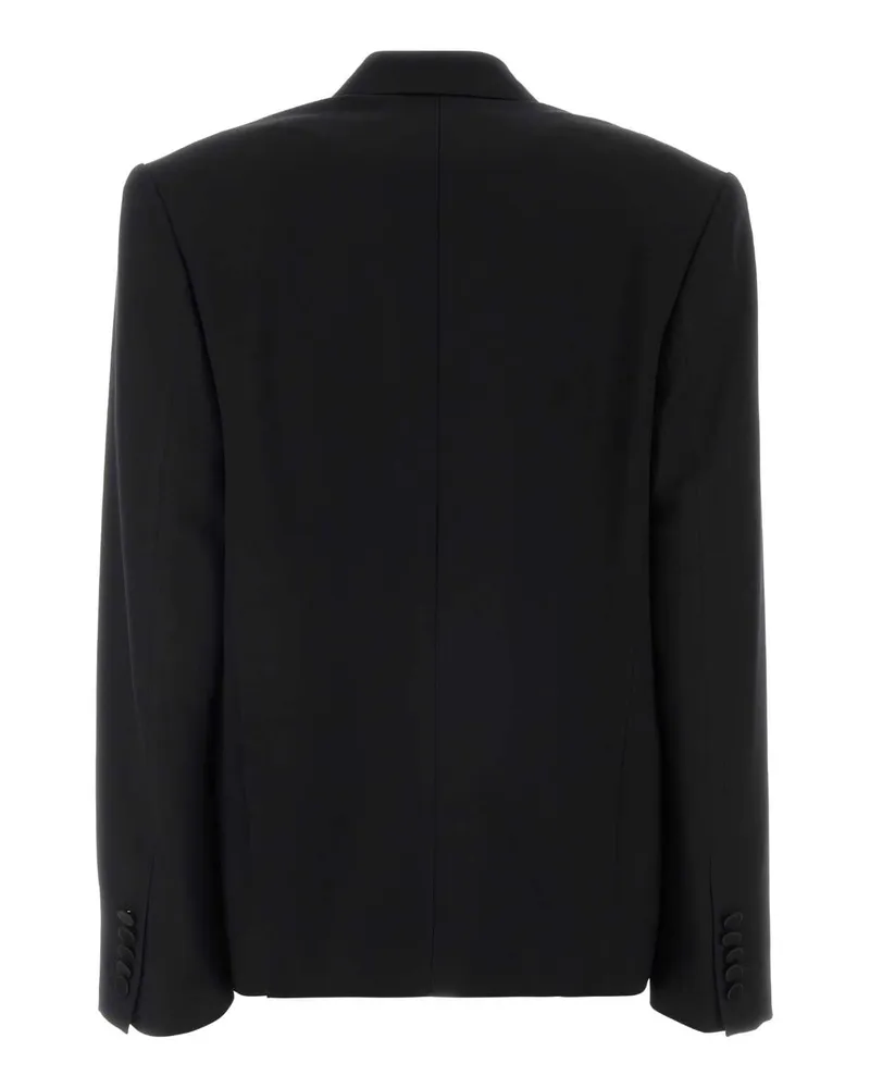 Dries van Noten Women's Black Wool Blend Bosea Blazer Giacche E Gilet Jacket Black