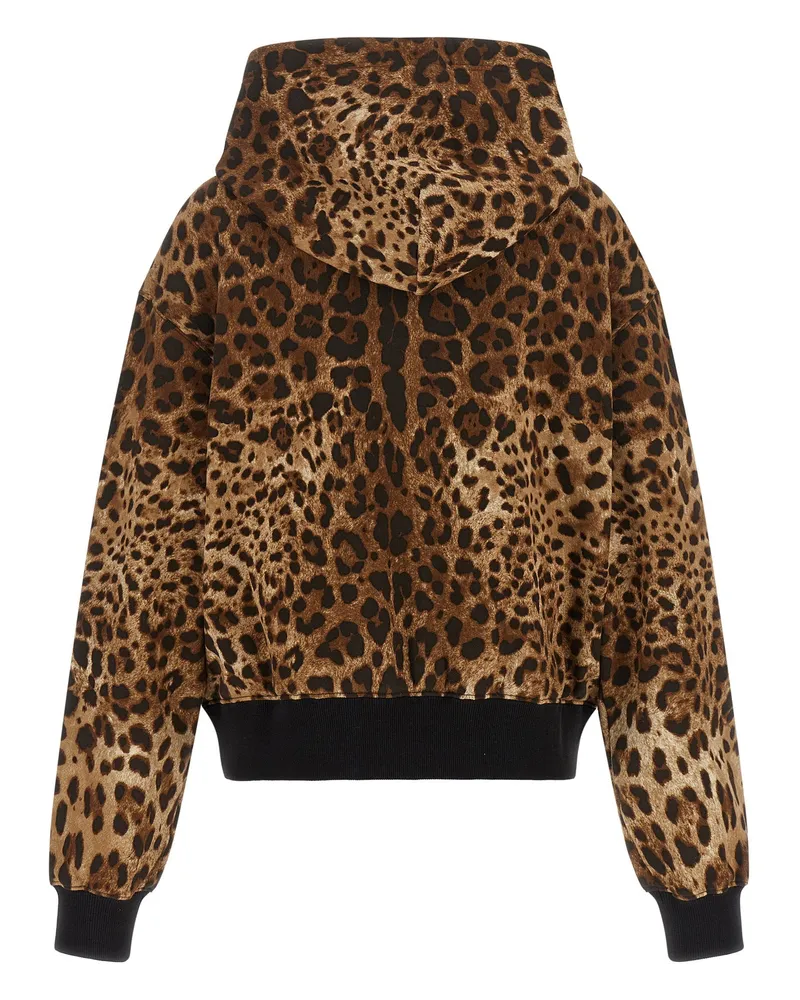 Dolce & Gabbana Leo Hoodie — Brown Brown