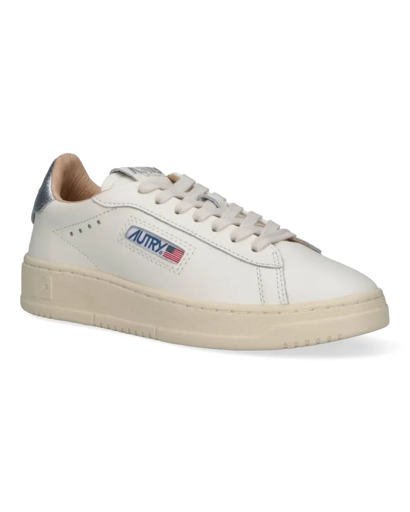 AUTRY Women's Sneakers White Upper: Cow Leather White