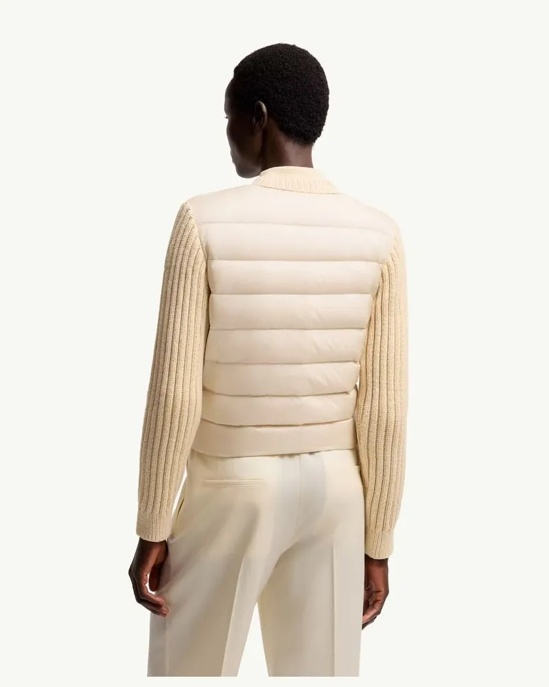 Moncler Vest — Cream Cream