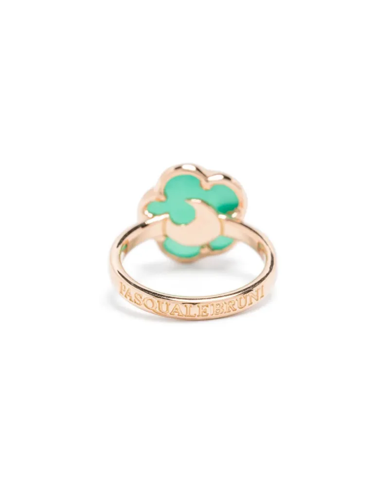 Pasquale Bruni Women's 18k Rose Gold Petit Joli Lunaire Diamond Ring Ss25 W Green