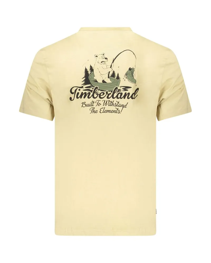 Timberland Organic Cotton T-Shirt — Beige Beige