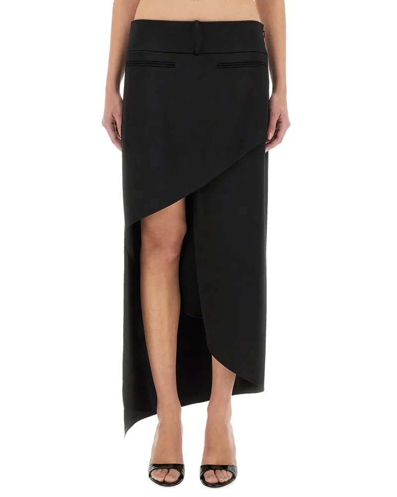 Courrèges Infinity Heritage Skirt — Black Black