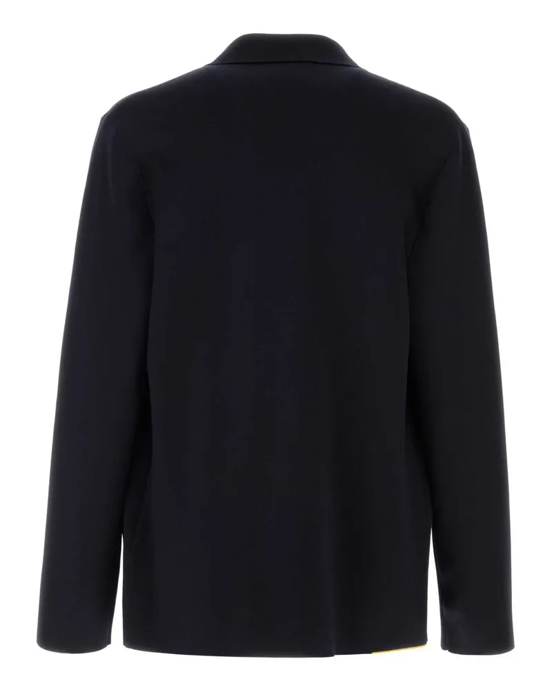 Fendi Constructed Blazer — Navy Navy