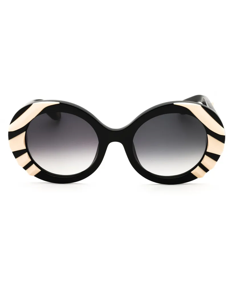 Roberto Cavalli Women's Src010v Sunglasses Black Black
