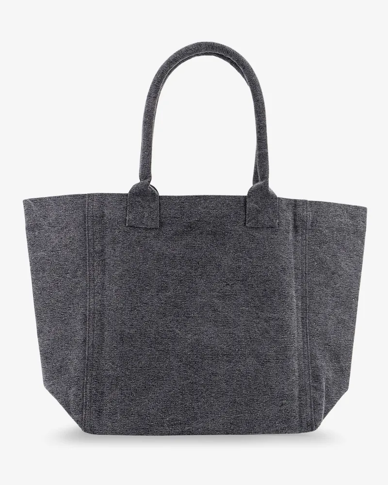 Isabel Marant Women's Shoulder Bag Yenky Cotton Grey Gray