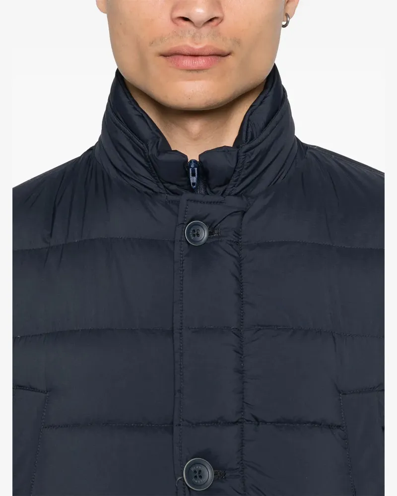 Herno Women's Goose Down Coat Aw25 M Navy