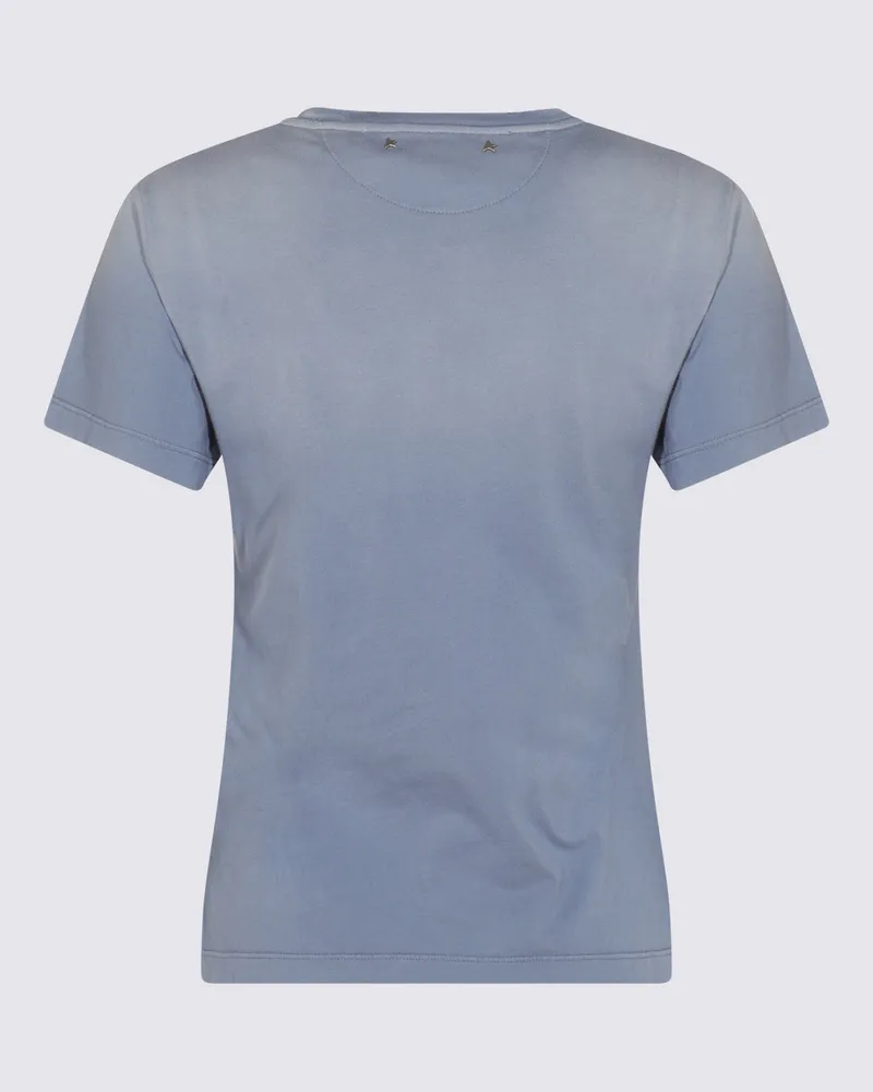 Golden Goose Women's T-Shirts And Polos China Blue _co Blue