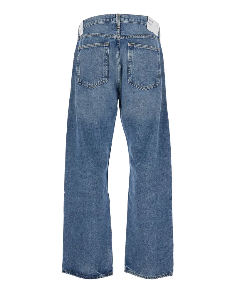 AGOLDE Men's Jeans A703 Blue Regenerative Cotton Blue