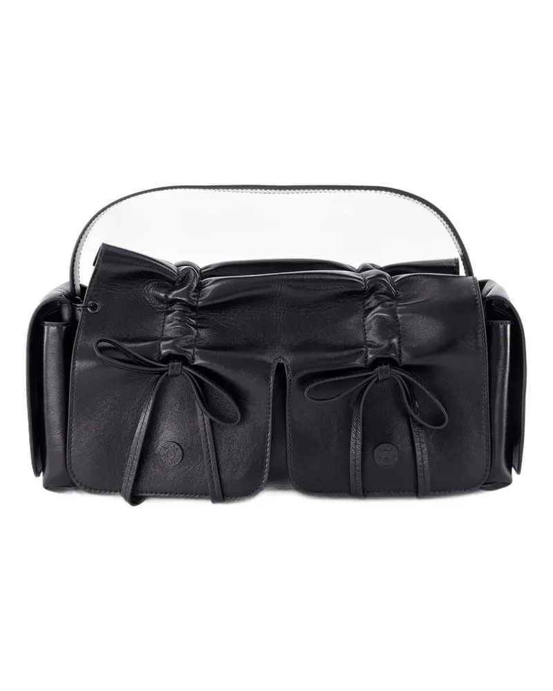 Acne Studios Women's Shoulder Bag Black Calfskin Black