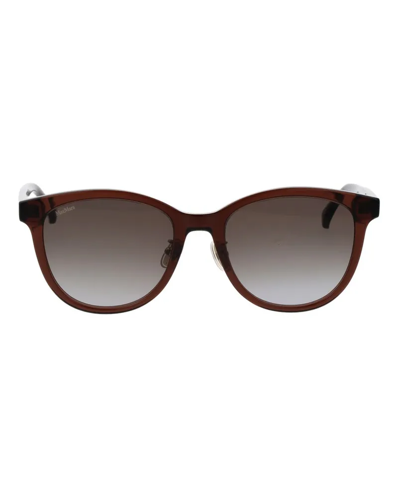 Max Mara Women's Brown Acetate Sunglasses Brown