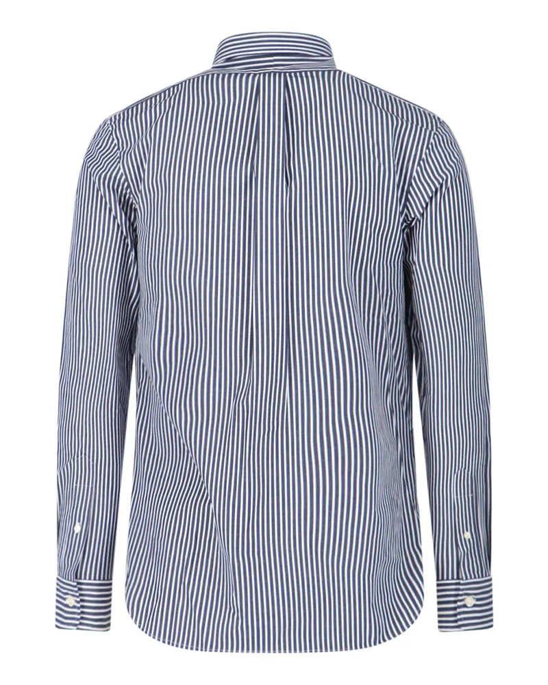 Ralph Lauren Men Shirts Blue Cotton Navy