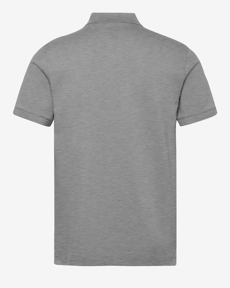 HUGO BOSS Cotton Piqué Polo — Gray Gray