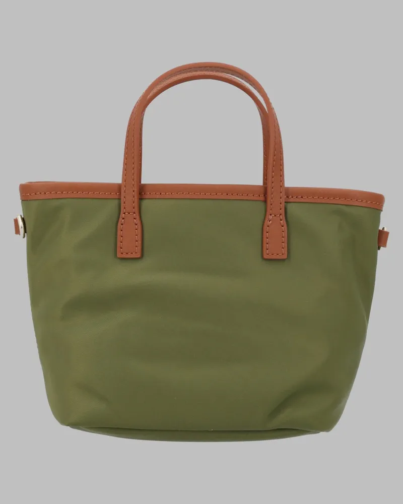 MC2 Saint Barth Women's Handbag City Nylon Green Polyester Handbags Hand Bags Green