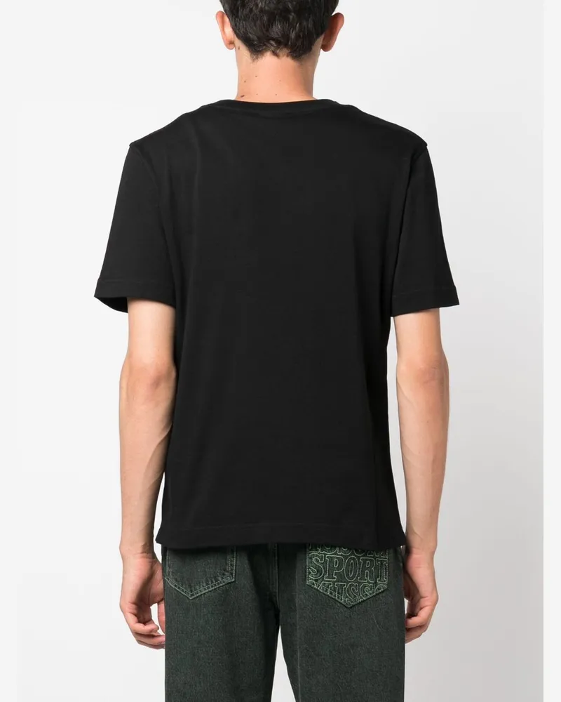 Missoni Men's T-Shirt Black Cotton T-Shirts And Polos Black