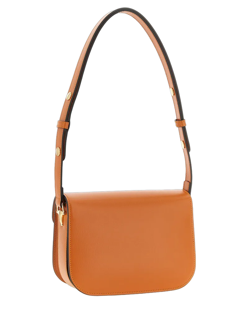 Gucci Women's Orange Calfskin Shoulder Bag Orange