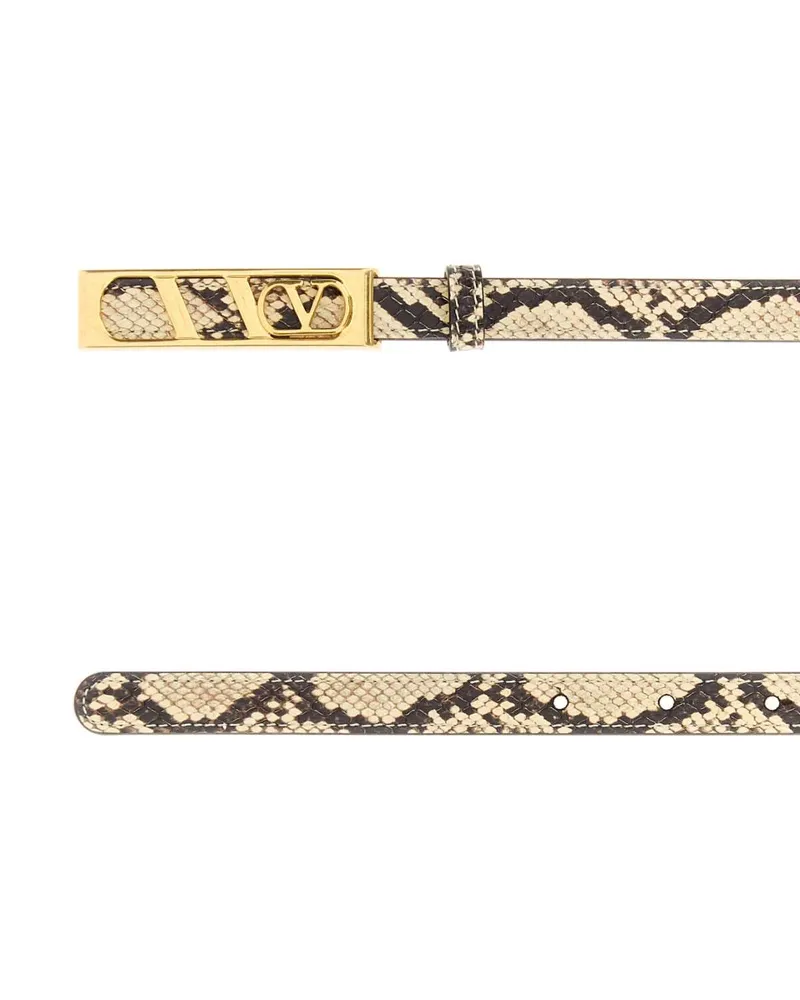 Valentino Garavani 7w0t0su1cjq Dn1 Beigenaturale Cinture Belt Beige