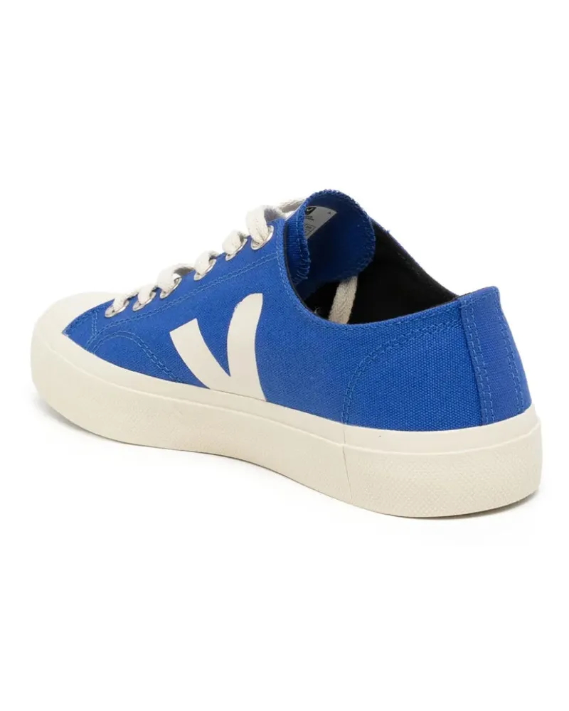 VEJA Women's Wata Ii Canvas Low-Top Sneakers Blue Shoes Blue