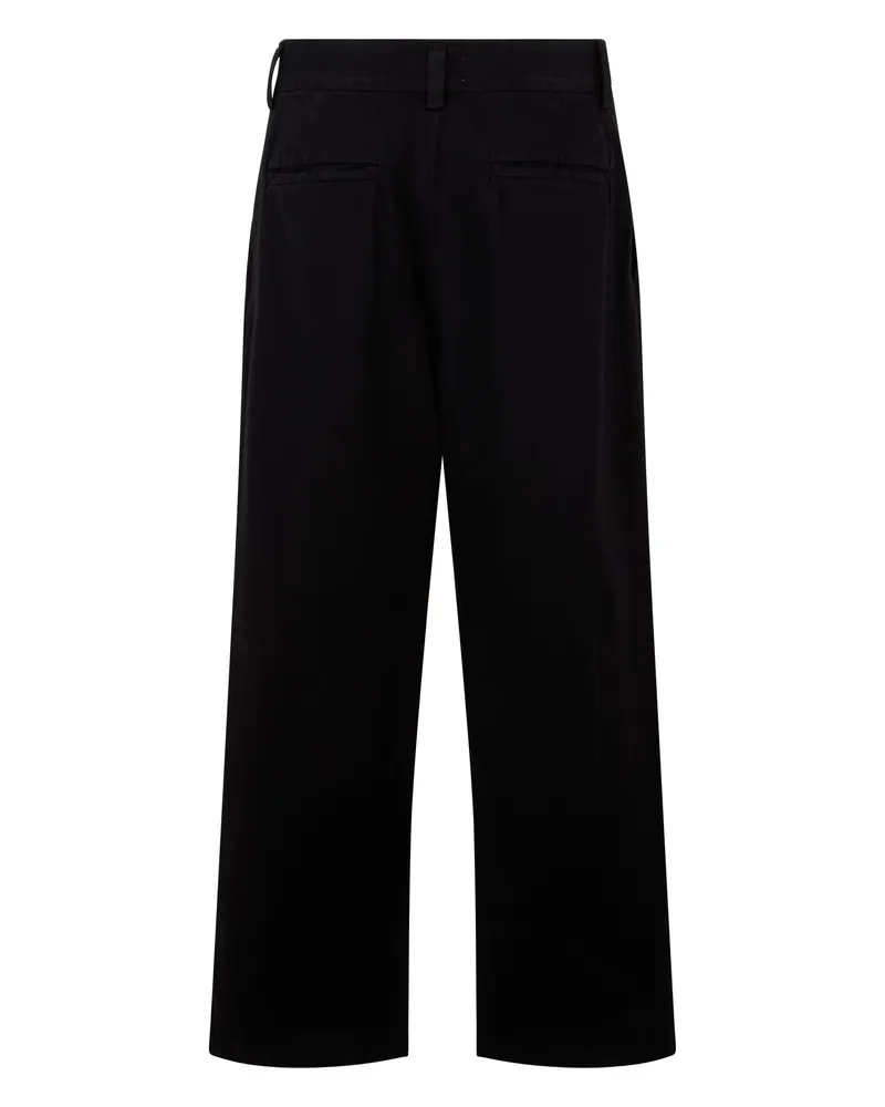 AGOLDE Men's Trousers Loose Cotton Black Black