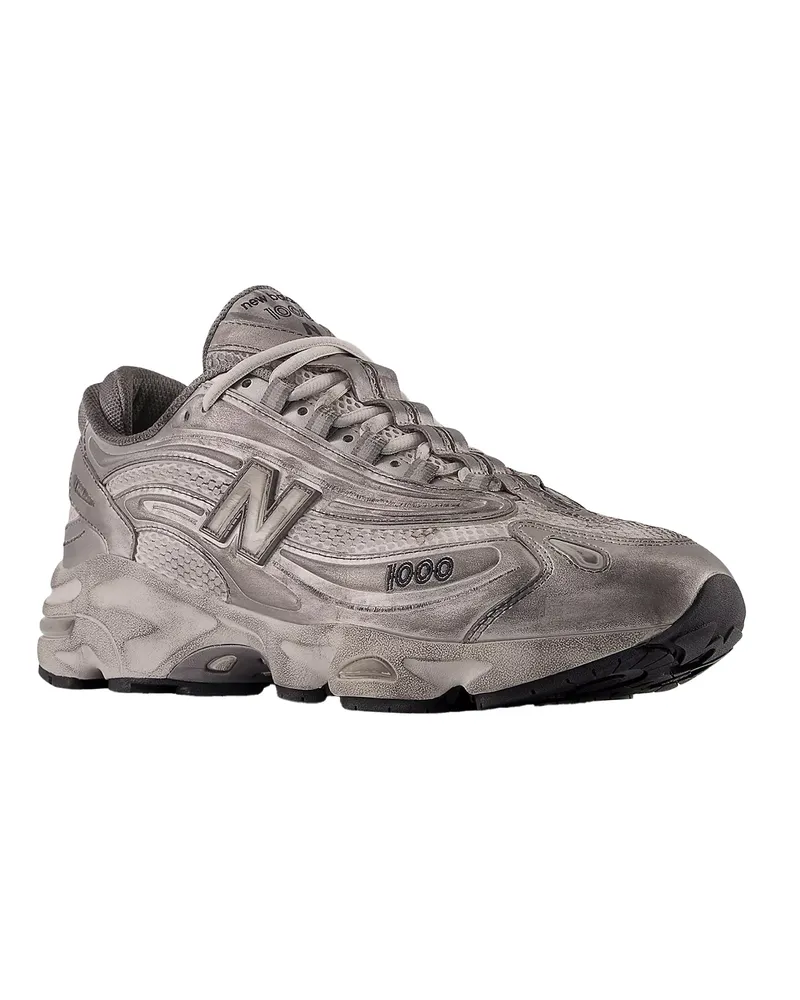 New Balance Unisex Sneakers M1000g Silver Metallic Trainers Silver