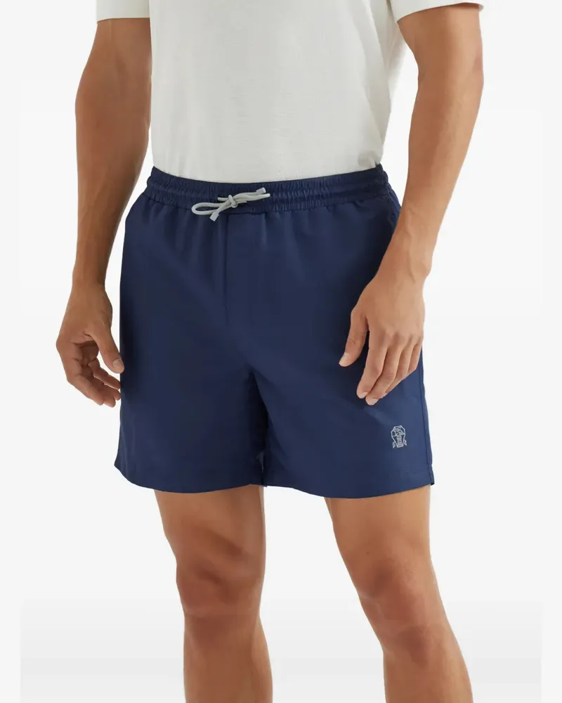 Brunello Cucinelli Men Swimwear Ss26 M Navy
